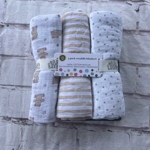 Little Me Baby Apparel Set with Blue Accents